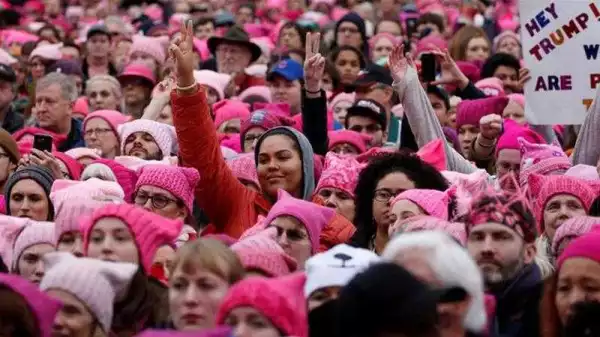 Women Around The World Protest Against President Trump
